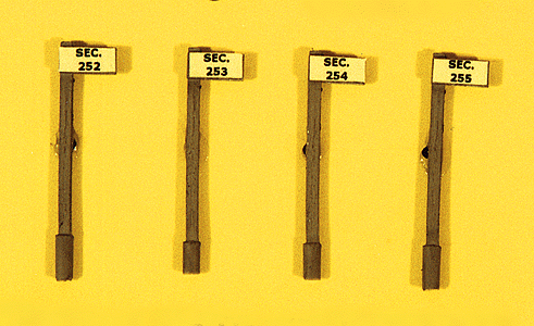 CVR Picture for Section Sign set - Pole style /4