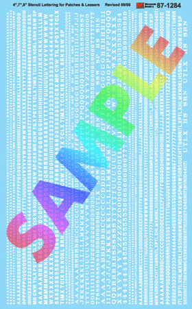 CVR Picture for Decal - White Stencil Lettering