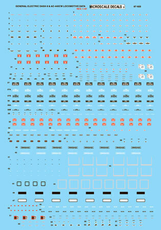 CVR Picture for Decal - GE Dsh9-44CW/AC4400CW 1993+