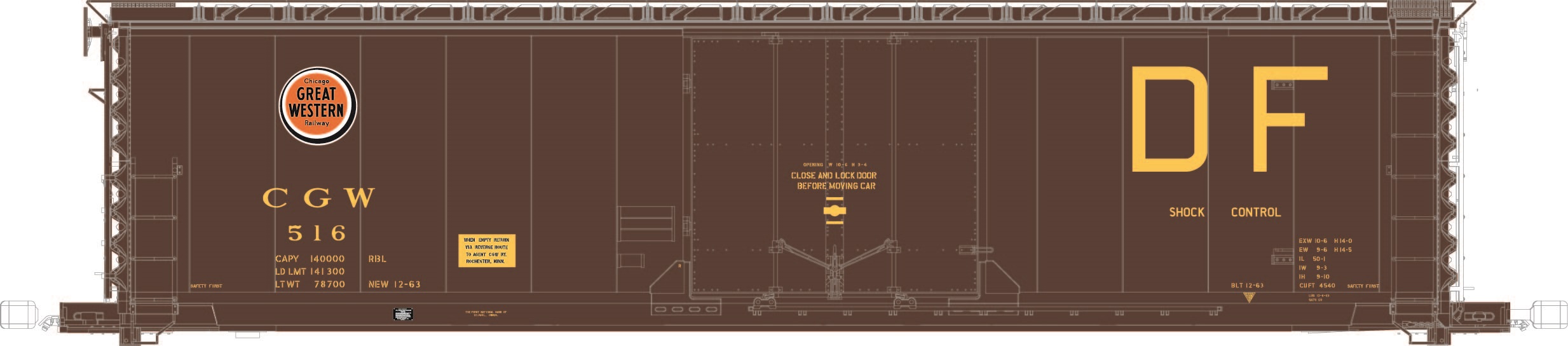 CVR Picture for GA 50' RBL 10-6 box CGW #516