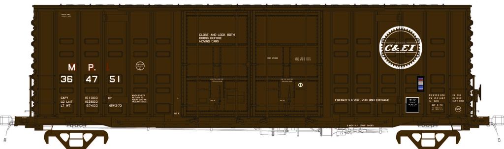 CVR Picture for ACF 50' HC Waffle MP/C&EI#364747