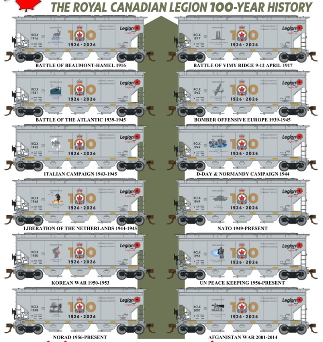 CVR Picture for NSC4300 RCL100th 12car Set