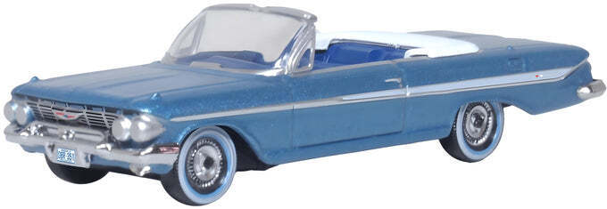 CVR Picture for 1961 Chev Impala Conv JewelBlue/Wht