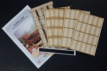 CVR Picture for Flat car Lumber load