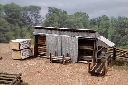 CVR Picture for Lumber Shed w/cutting station
