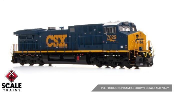 CVR Picture for RC Wabtec CM44AC CSX/YN3 #7033 w/DS