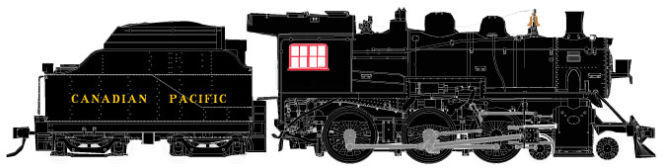 CVR Picture for 4-6-0 D10h CPR no# w/DS