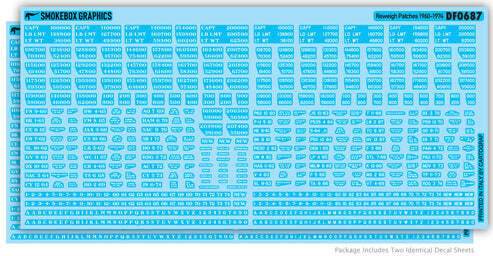 CVR Picture for Reweigh & Repack Patches 1960-74