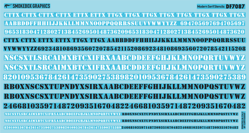 CVR Picture for Modern Serif Stencils