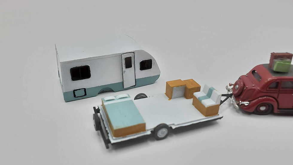 CVR Picture for 16' Retro RV Trailer HArd Top