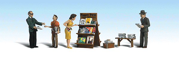 CVR Picture for Newsstand w/4 Figures