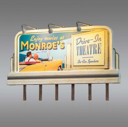 CVR Picture for Lighted Billboard - Monroe DriveIn
