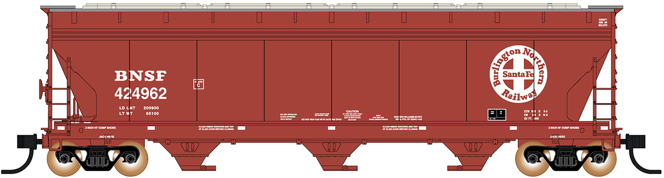 CVR Picture for ACF 4650 covhop BNSF ex-BN