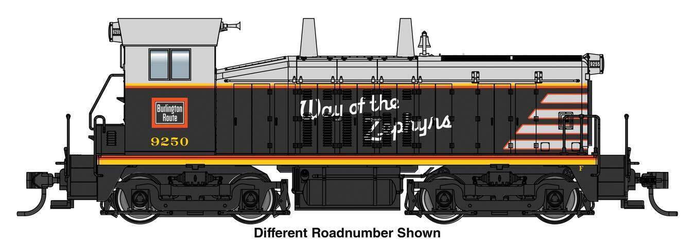 CVR Picture for EMD SW7 CB&Q #9253 w/DS
