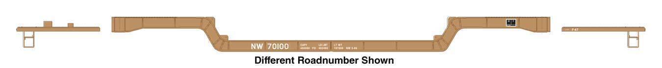 CVR Picture for 81' 8-axle depflat N&W #70101