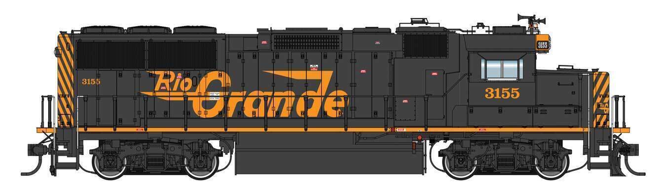 CVR Picture for GP60 D&RGW #3155 w/DS
