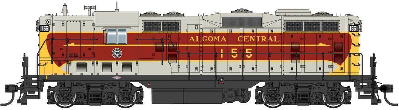 CVR Picture for GP7 Algoma Central #164 w/DS