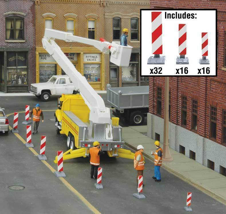 CVR Picture for Construction Lane Markers Red/Blk