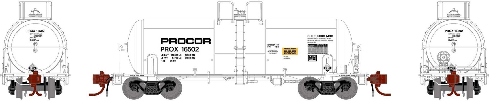 CVR Picture for 13kgal Acidtank Procor-Wht #16502