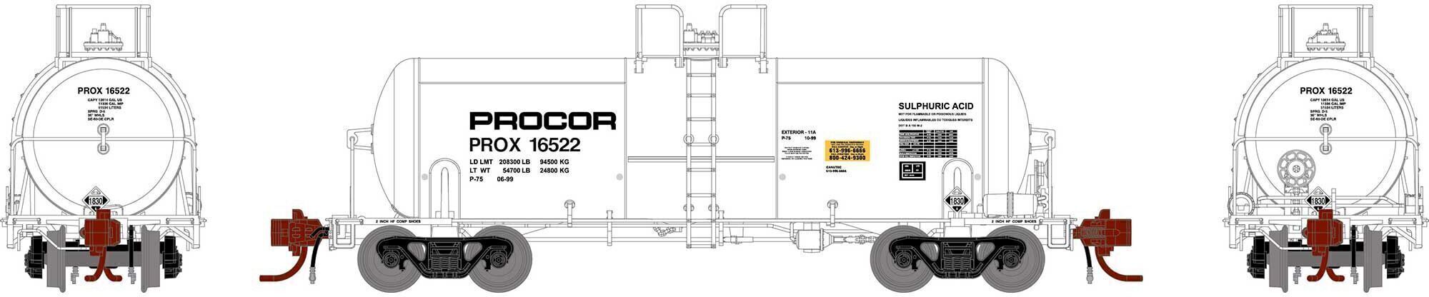 CVR Picture for 13kgal Acidtank Procor-Wht #16522