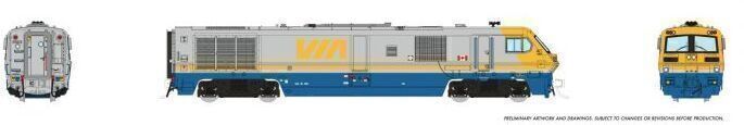 CVR Picture for LRC VIA Rail #6921 w/DS