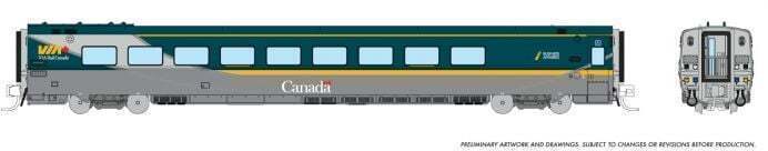 CVR Picture for LRC Business coach VIA Rail/Renaiss