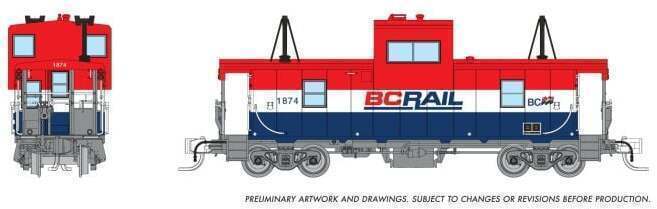 CVR Picture for WV caboose BC Rail/RWB #1874