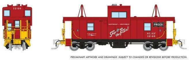 CVR Picture for WV caboose Frisco #1246