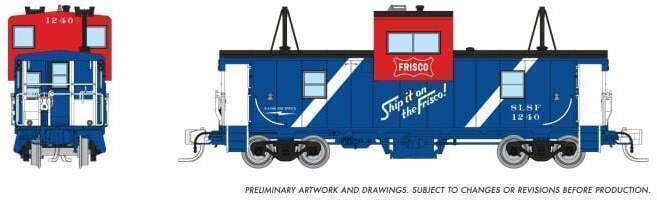 CVR Picture for WV caboose Frisco/Bicentennial#1240