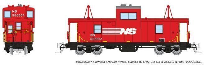 CVR Picture for WV caboose NS #555551