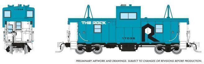 CVR Picture for WV caboose Rock Island #17038