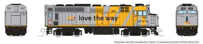 CVR Picture for Rebuilt F40PH-2D VIA/Love #6437w/DS