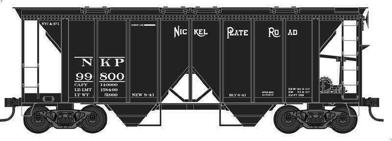 CVR Picture for 70ton 2bay covhop NKP #99802