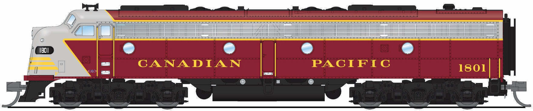 CVR Picture for EMD E8A CP #1802 Stealth