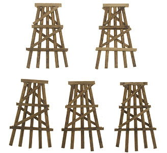 CVR Picture for N Wood Trestle bents Medium /5