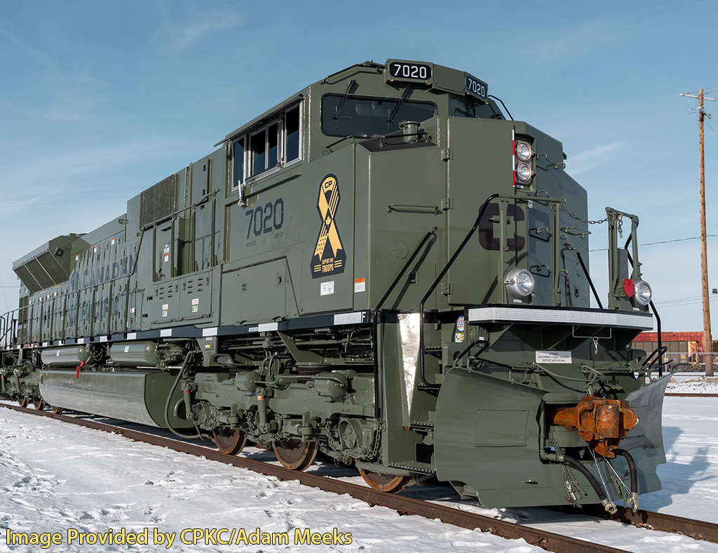 CVR Picture for SD70ACU CP/Military NATO #7020 w/DS