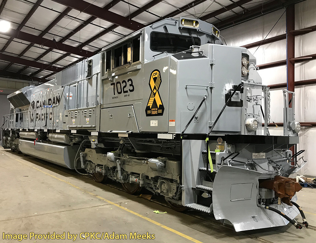 CVR Picture for SD70ACU CP/Military RCAF #7023 w/DS