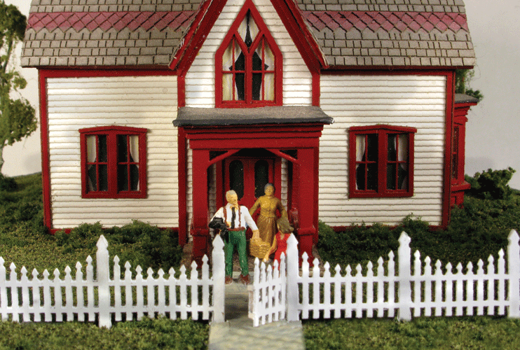 CVR Picture for Ornate Picket Fence 336 Scale feet
