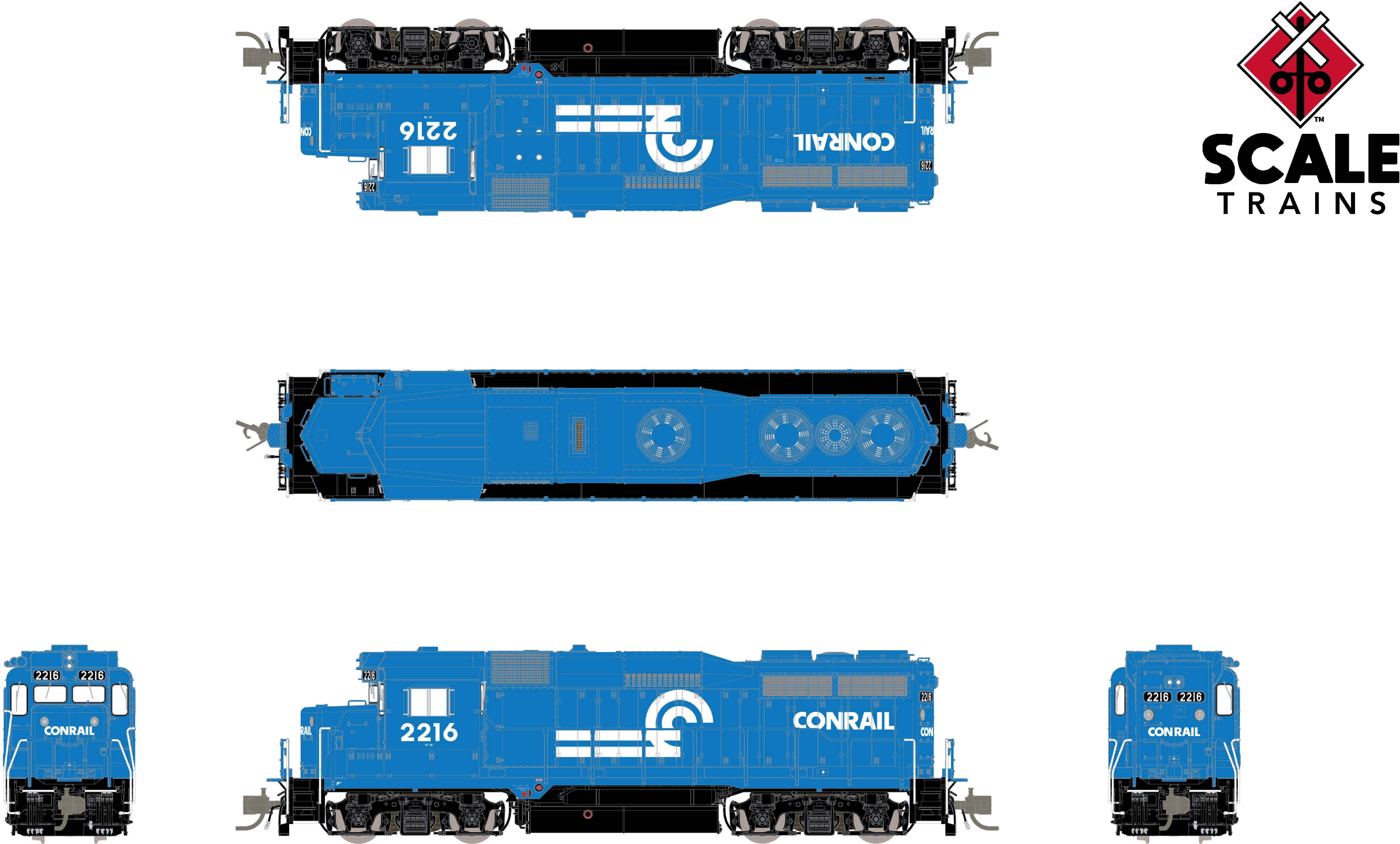 CVR Picture for RC GP30 CR #2216 w/DS