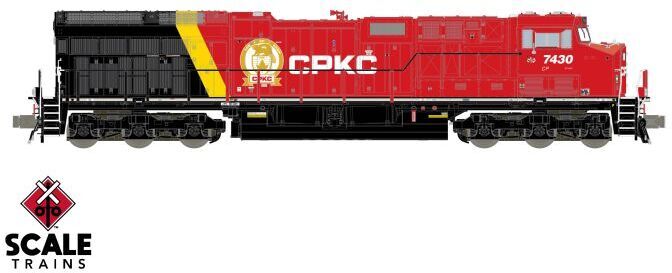 CVR Picture for RC ET44 Tier4 CPKC #7437 w/DS