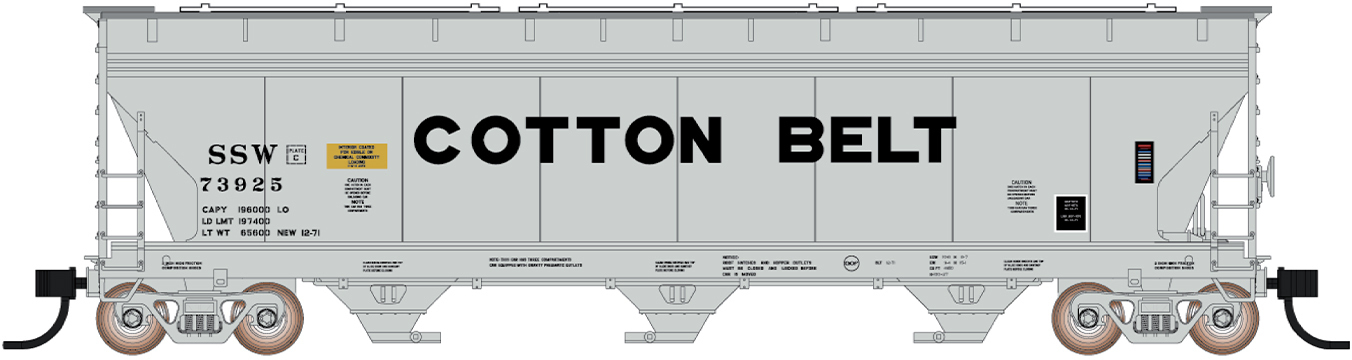 CVR Picture for ACF 4650 covhop Cotton Belt