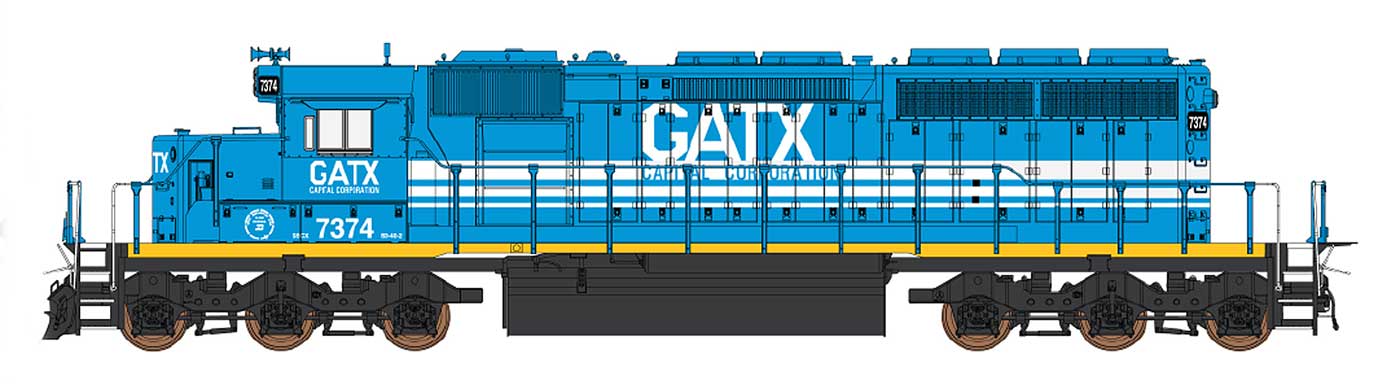 CVR Picture for SD40-2 GATX Leasing w/DS