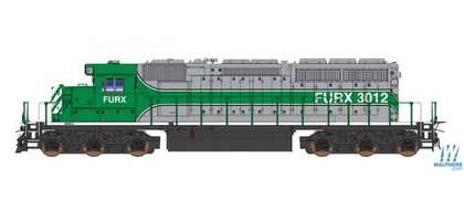 CVR Picture for SD40-2 First Union Rail w/DS