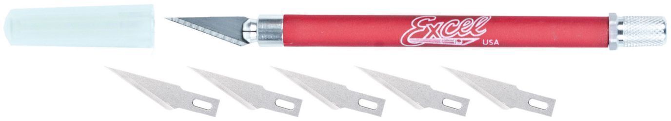 CVR Picture for K18 Grip-on knife w/5 extra#11blade