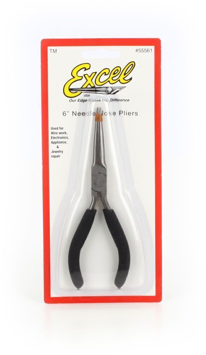 CVR Picture for Needle Nose plier soft grip 6in