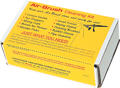 CVR Picture for Air Brush Cleaning Kit