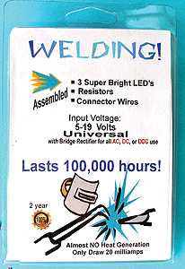 CVR Picture for LED Welding kit - 18V 3mm /3