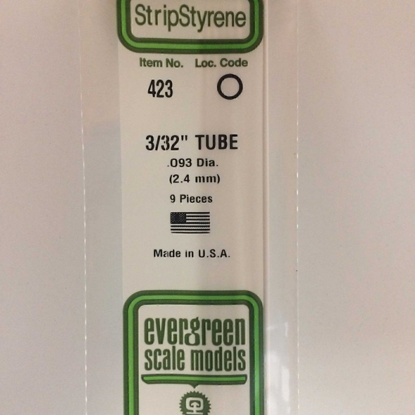 CVR Picture for Styrene Tube 24in x 3/32in  /9