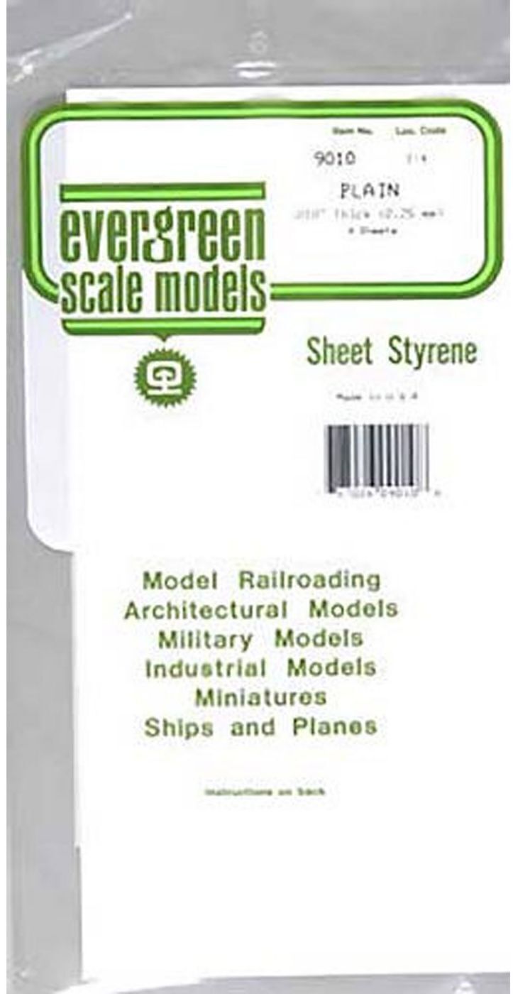 CVR Picture for Styrene Plain .010inch 6x12 /4sheet