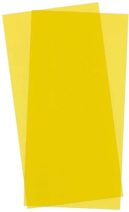 CVR Picture for Transparent Yell Sheet .010 6x12 /2